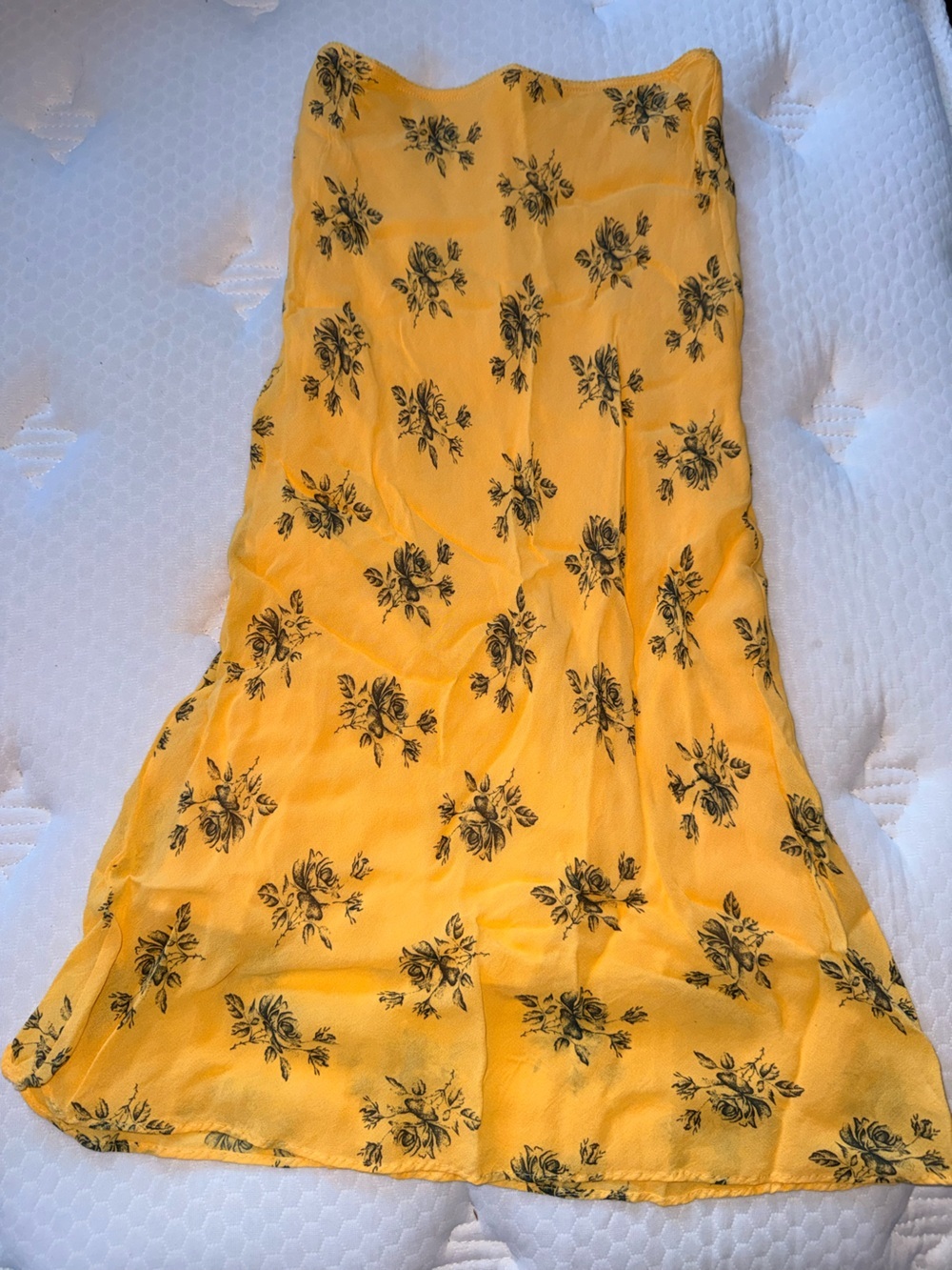 13. Forever 21 Yellow Floral Print Top